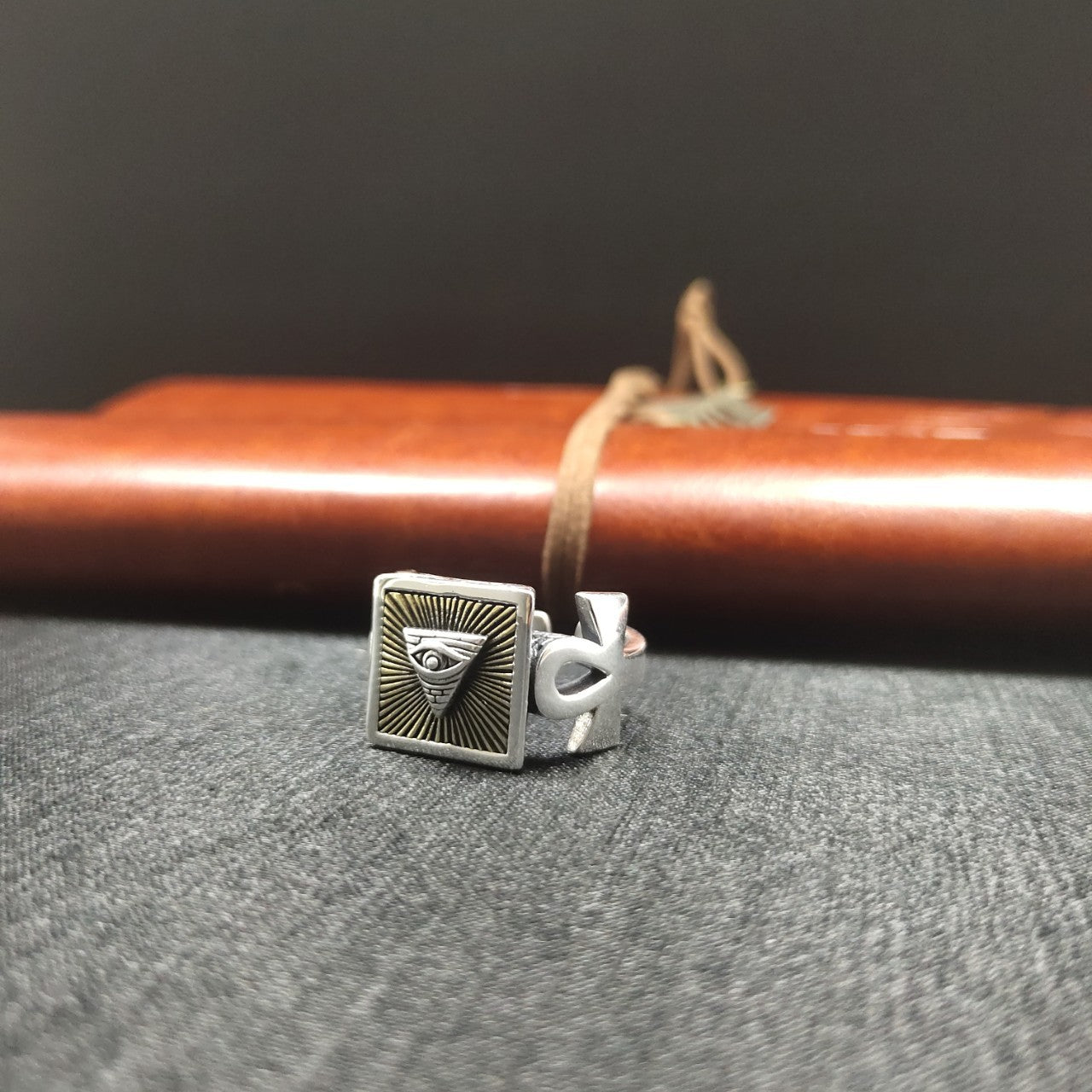925 Silver Retro Pattern Simple Elegant Ring
