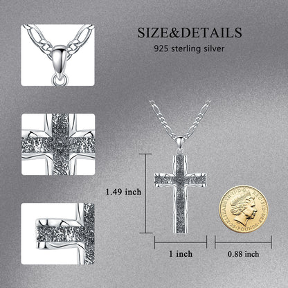 925 Sterling Silver Cross Pendant
