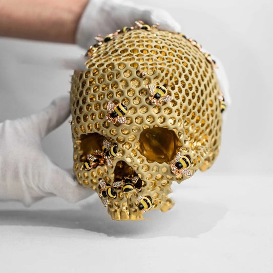 Resin Skull Crafts Ornament