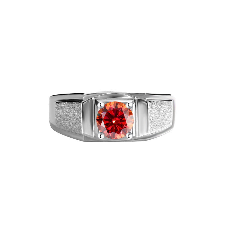 1 Karat Moissanite Diamond Ring/Adjustable Size