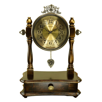 European Design Solid Wood Clock