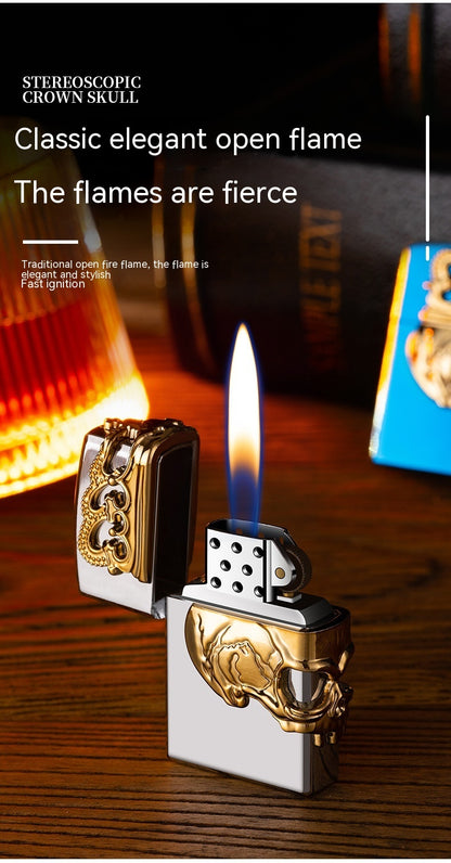 Three-dimensional Crown Lighter
