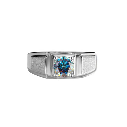 1 Karat Moissanite Diamond Ring/Adjustable Size